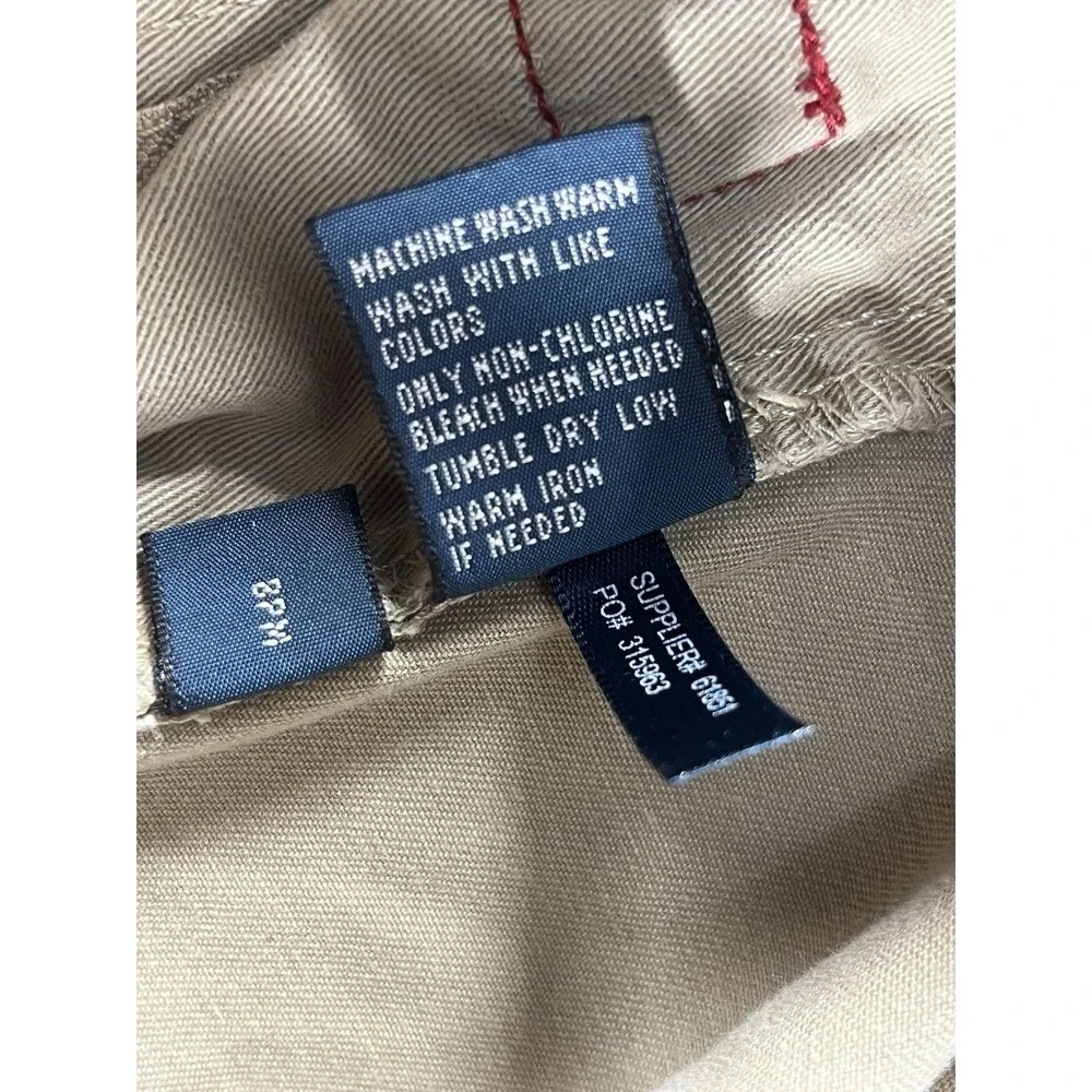 Polo Ralph Lauren Authentic Dungarees Khaki Jeans Pants Mens 34x30 Beige